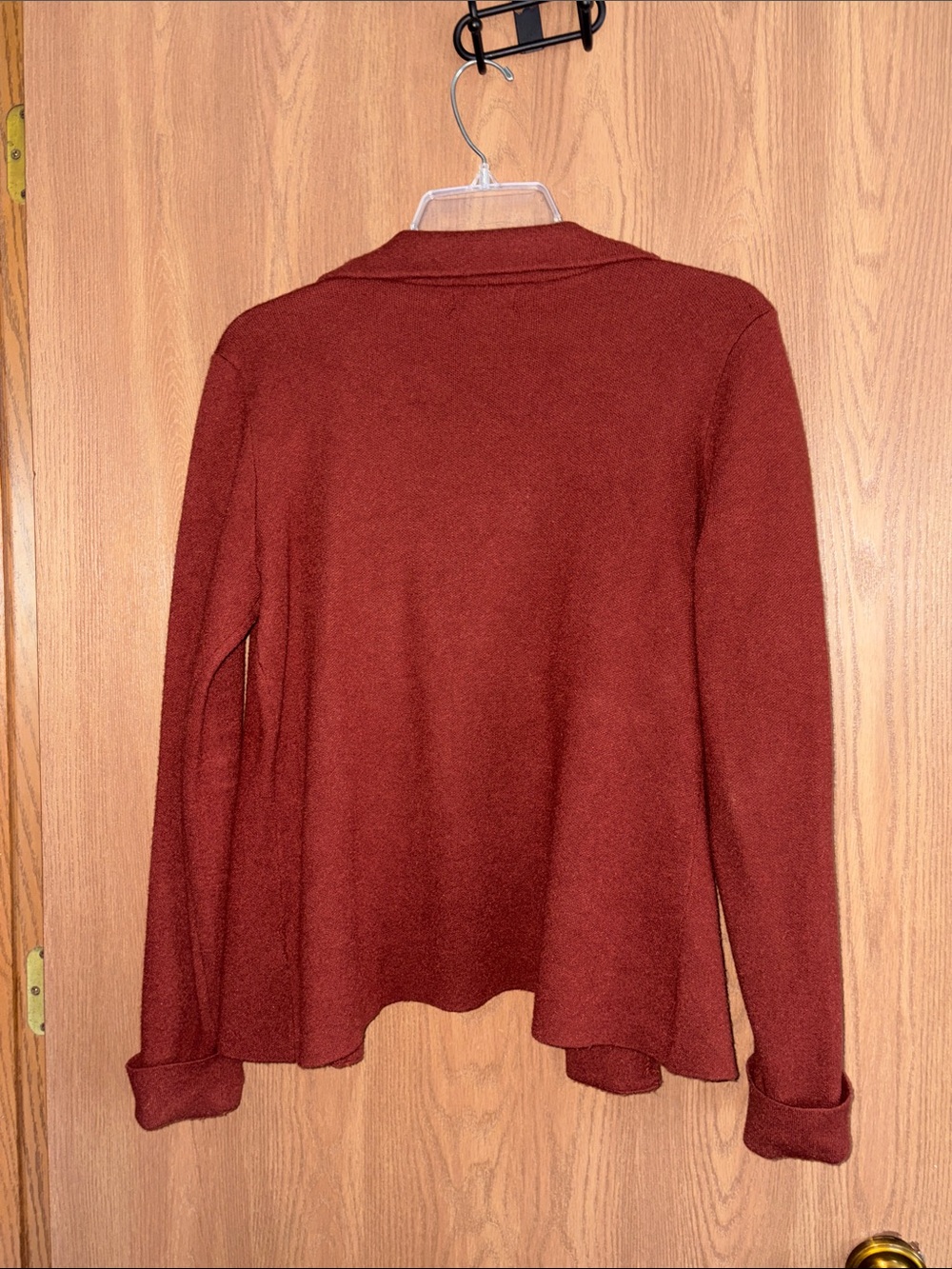 ANTONIO MELANI rust button-front knit blazer - Picture 4 of 4